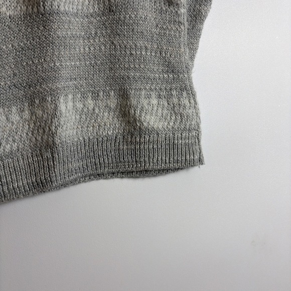 Lucky Brand Women's Gray Sweater Size Large Boho Classic Outdoor Ski Cottagecore - Picture 11 of 14